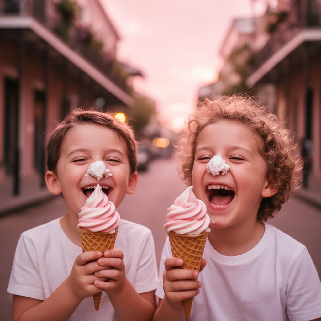 Happy little guests