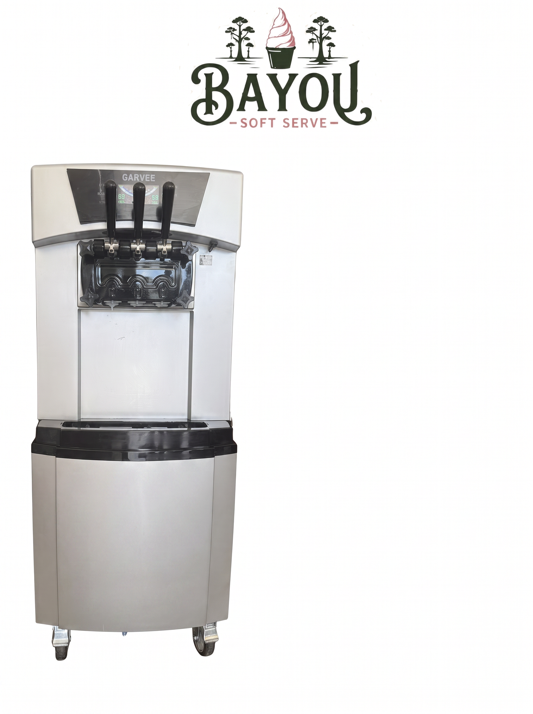 Bayou Soft Serve commercial soft-serve machine